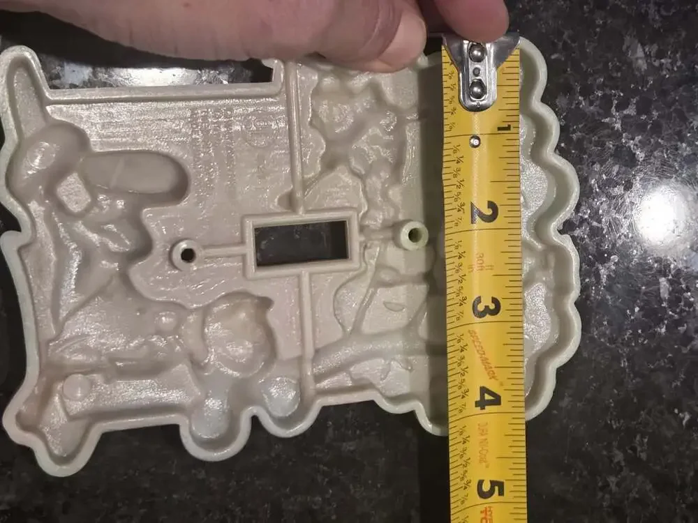 Vintage 1976 Mickey Mouse Light Switch Cover Plate Wall Decor Disney Productions